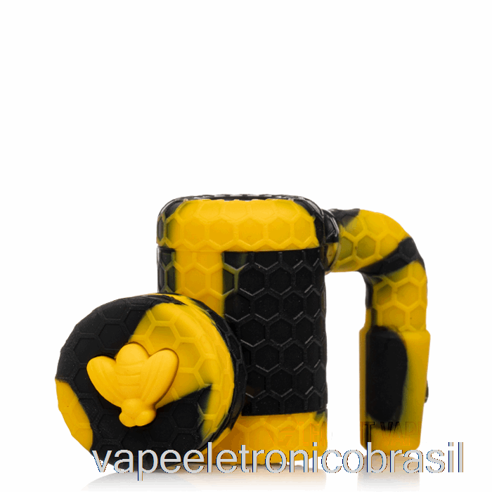 Vape Vaporesso Stratus Bee Recuperador De Cera De Silicone Sol (preto / Amarelo)